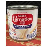 CT 2 - Case of Nestle Carnation Evaporated Milk - 24 Cans (5 Fl Oz Each)