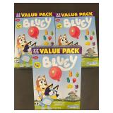 ID 1 - Bluey Fruit Flavored Snacks Value Pack - 66 Pouches (3 Boxes)