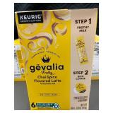 2 Back 1.3 - Gevalia Keurig K-Cup Chai Spice Flavored Latte - 3 Boxes