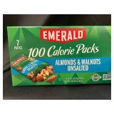 Emerald 100 Calorie Packs Almonds & Walnuts Unsalted - Lot of 6