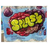 Splash Wild Berry Flavored Water Beverage 12 pack