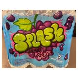 Splash Blast Acai Grape Flavored Water Beverage 16.9oz Bottles - 2 Packs of 6