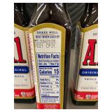 CO 1 - Lot of 4 A.1. Original Sauce Bottles - 5 oz each