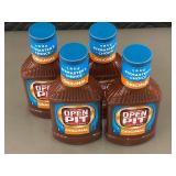 2 back 1.4 - Open Pit Original Barbecue Sauce 18 oz - 4 Pack