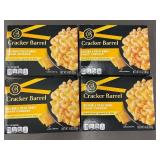 2 Back 1.1 - Lot of 4 Cracker Barrel Macaroni & Cheese Dinner Sharp Cheddar 14 oz each
