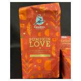 Caribou Coffee Pumpkin Love Medium Roast Ground Coffee 11oz (4 Bags)