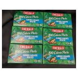 Emerald 100 Calorie Packs Almonds & Walnuts Unsalted - Lot of 6