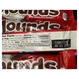 Lot of 12 Mounds Dark Chocolate & Coconut Candy Bars