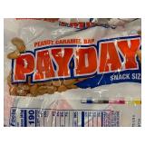 GA 2 - PAYDAY Peanut Caramel Snack Size Bars 11.6 oz (3 packs)