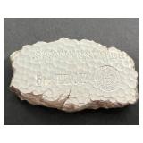 5 TROY OZ .999 FINE SILVER TOMBSTONE NUGGET