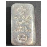 10 TROY OZ .999 FINE SILVER BAR