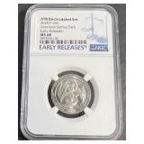 2020 AMERICAN SAMOA PARK QUARTER NGC MS68