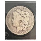 1891-O US MORGAN SILVER DOLLAR SLABBED