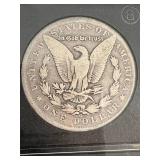 1891-O US MORGAN SILVER DOLLAR SLABBED