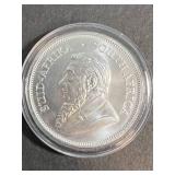 2021 SOUTH AFRICAN KRUGERRAND 1 TROY OZ .999 FINE SILVER IN AIRTITE