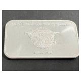 1 TROY OZ .999 FINE SILVER JELENKO DENTAL BAR