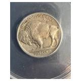 1936-D US BUFFALO NICKEL ANACS EF40