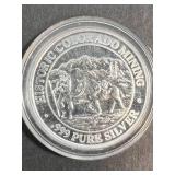 1 TROY OZ .999 FINE SILVER AMERICAN WILDLIFE SERIES ROUND IN AIRTITE