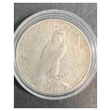 1928-S US PEACE SILVER DOLLAR IN AIRTITE