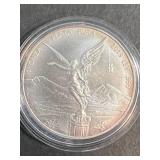 2019 MEXICAN PLATA PURA 1 TROY OZ .999 FINE SILVER IN AIRTITE