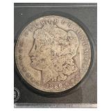 1886-O US MORGAN SILVER DOLLAR SLABBED