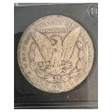 1886-O US MORGAN SILVER DOLLAR SLABBED