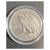 1944 US WALKING LIBERTY HALF DOLLAR IN AIRTITE