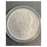 1881-O US MORGAN SILVER DOLLAR IN AIRTITE