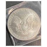 2003 AMERICAN SILVER EAGLE 1 TROY OZ .999 FINE SILVER