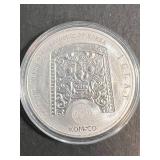 1 TROY OZ .999 FINE SILVER 2017 REPUBLIC OF KOREA ROUND IN AIRTITE