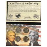 CHANGING JEFFERSON 4 COIN SET