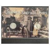 CHERISHED AMERICAN DIMES 2 COIN SET