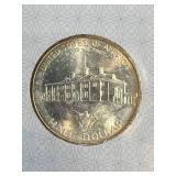 1982-D US WASHINGTON COMMEM HALF DOLLAR AACGS MS65