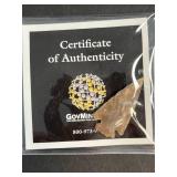 3 US BUFFALO NICKELS WITH CERTIFICATE