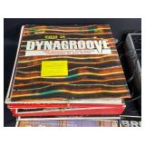 Vintage Record Collection with Technics Turntable and RCA Victor Turntable