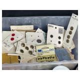 Singer Sewing Machine with Accessories and Supplies Lot