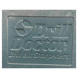 Lot of Drill Doctor Drill Bit Sharpener and Craftsman Grinder with Assorted Grinding Wheels