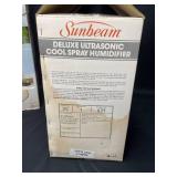 Lot of 2 Humidifiers - Honeywell and Sunbeam Models