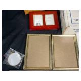 Assorted Picture Frames and Mat Cutting Tools Lot