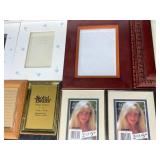 Assorted Picture Frames and Mat Cutting Tools Lot