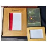 Assorted Picture Frames and Mat Cutting Tools Lot