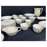 Lot of Mixed Vintage China Sets