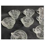 Assorted Crystal Cut Glassware Collection