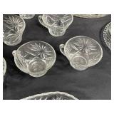 Assorted Crystal Cut Glassware Collection