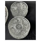 Assorted Crystal Cut Glassware Collection