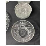 Assorted Crystal Cut Glassware Collection