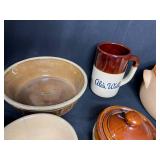 Assorted Ceramic and Stoneware Kitchenware Lot