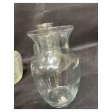 Assorted Decorative Glass and Ceramic Vases - 12 Pieces