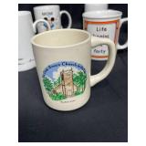 Lot of 12 Assorted Coffee Mugs and Teacups