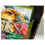 Lot of 4 Vintage Board Games: Dino-Opoly, War of the Networks, View-Master Klomp-It, and Pay Day